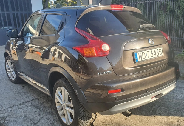 Nissan Juke cena 37000 przebieg: 86000, rok produkcji 2010 z Warszawa małe 106